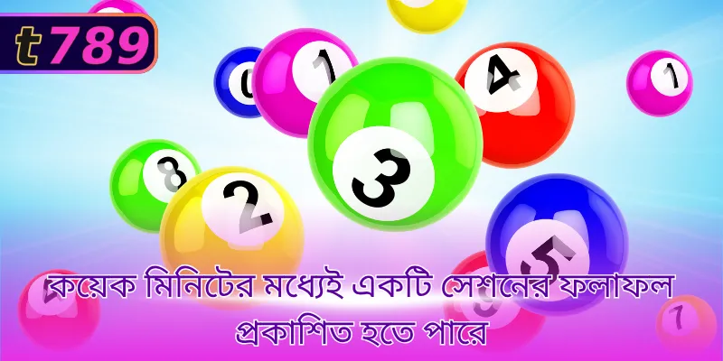 কয়েক মিনিটের মধ্যেই একটি সেশনের ফলাফল প্রকাশিত হতে পারে