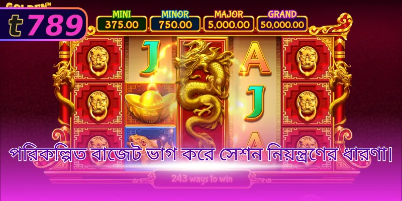 পরিকল্পিত বাজেট ভাগ করে সেশন নিয়ন্ত্রণের ধারণা।