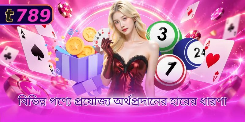 বিভিন্ন পণ্যে প্রযোজ্য অর্থপ্রদানের হারের ধারণা