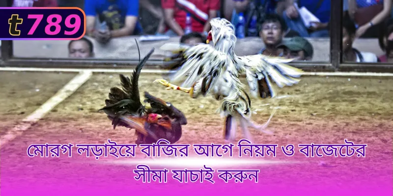 মোরগ লড়াইয়ে বাজির আগে নিয়ম ও বাজেটের সীমা যাচাই করুন