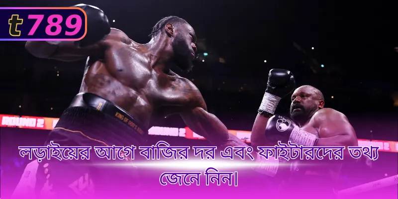 লড়াইয়ের আগে বাজির দর এবং ফাইটারদের তথ্য জেনে নিন।